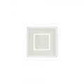 Plafoniera Contemporanea Frameplus Metallo Bianco Led 48W FRAMEPLUS-Q50-WH