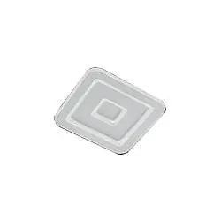 Plafoniera Contemporanea Halò Metallo Bianco Led 35W