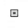 Plafoniera Contemporanea Halò Metallo Antracite Led 46W HALO-Q50-DG