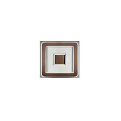 Plafoniera Contemporanea Halò Metallo Ruggine Led 60W