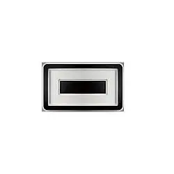 Plafoniera Contemporanea Halò Metallo Nero Led 36W