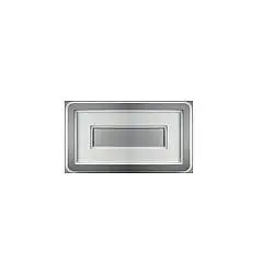 Plafoniera Contemporanea Halò Metallo Grigio Perla Led 36W