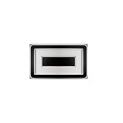 Plafoniera Contemporanea Halò Metallo Nero Led 45W