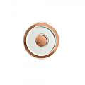 Plafoniera Contemporanea Loop Metallo Foglia Rame Led 30W LOOP-T35-RF