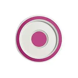 Plafoniera Contemporanea Loop Metallo Magenta Led 60W