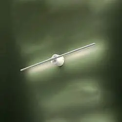 Applique Contemporanea Nood Metallo Bianco Led 12W