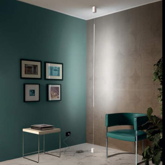 Plafoniera Contemporanea Nood Metallo Bianco Led 30W NOOD-PT150-WH