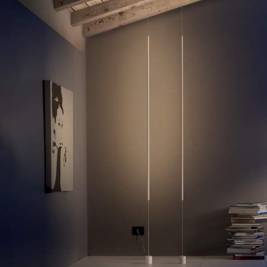 Plafoniera Contemporanea Nood Metallo Bianco Led 30W NOOD-PT150-WH