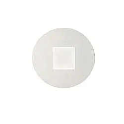 Plafoniera Contemporanea Pixart Metallo Bianco Led 26W