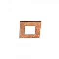 Plafoniera Contemporanea Pixel Metallo Foglia Rame Led 16W PIXEL-Q20-RF