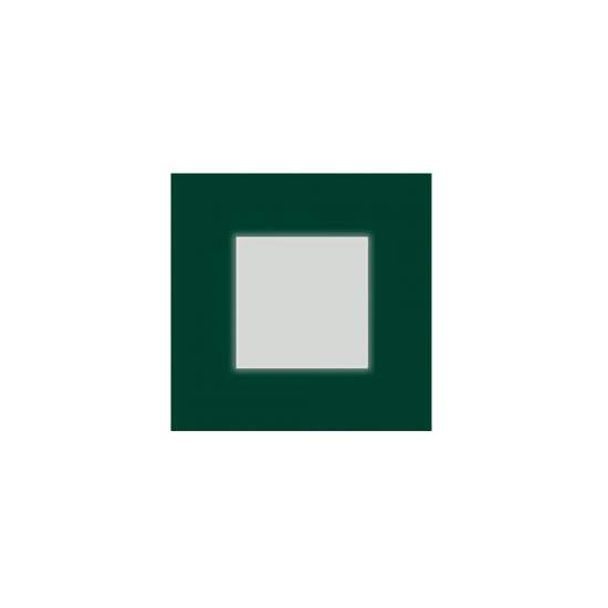 Plafoniera Contemporanea Pixel Metallo Verde Bosco Led 30W PIXEL-Q35-VB