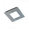 Plafoniera Contemporanea Pixel Metallo Foglia Argento Led 52W PIXEL-Q65-SF