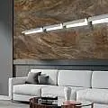 Applique Moderna Pop Metallo Bianco Led 28W POP-A53-WH