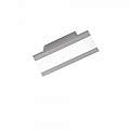 Applique Contemporanea Rail Alluminio Tortora Led 14W RAIL-A28-TO