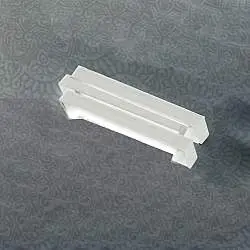 Applique Contemporanea Reflex Metallo Bianco Led 18W