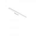 Applique Moderna Ruler Metallo Bianco Led 24W RULER-A69-WH
