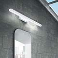 Applique Moderna Ruler Metallo Bianco Led 24W RULER-A69-WH