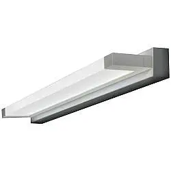 Applique Contemporanea Slot Metallo Bianco Led 12W