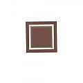 Plafoniera Contemporanea Square Metallo Ruggine Led 48W SQUARE-Q65-RU