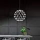 Sospensione Contemporanea Well Metallo Bianco Led 72W