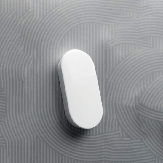 Applique Contemporanea Zero Materie Plastiche Bianco Led 20W ZERO-PL20-WH