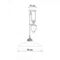 Lampadario Vintage Colors Saliscendi Ferro E Ceramica Giallo 1 Luce E27 C1632-GIA