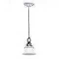 Lampadario Classico Ferrara Metallo E Ceramica Nero Sfumato Rame 1 Luce E14 C190-NR-04-DEC-UOO