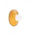 Applique Vintage Decò Bumbum Ceramica Gialla 1 Luce G9 C2750-GIA