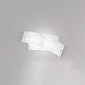 Applique Contemporanea Agnese Metallo Bianco 2 Luci E14 34Cm AGNESE-A-P