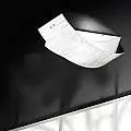 Plafoniere Contemporanea Agnese Metallo Bianco 2 Luci E27 63,5Cm AGNESE-P-M