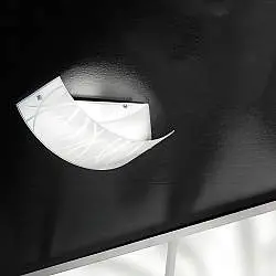 Plafoniere Contemporanea Agnese Metallo Bianco 3 Luci E27 43Cm