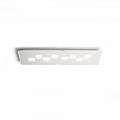 Plafoniera Moderna Bilbao Metallo Colore Bianco 8 Luci Gx53 BILBAO-P-G-B