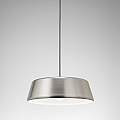 Sospensione Moderna Blanca 1 Luce E27 D.50 Cm Alluminio Nickel BLANCA-S-P-NI