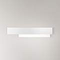 Applique Contemporanea Doha Alluminio Bianco 1 Luce Led 25W DOHA-A-G-B
