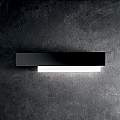 Applique Contemporanea Doha Alluminio Nero 1 Luce Led 25W DOHA-A-G-N