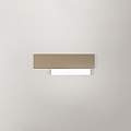 Applique Contemporanea Doha Alluminio Tortora 1 Luce Led 15W DOHA-A-P-T