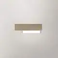 Applique Contemporanea Doha Alluminio Tortora 1 Luce Led 15W DOHA-A-P-T
