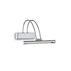 Applique Contemporanea Bow Metallo Cromo Led 2,5W Luce Calda