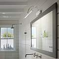 Applique Contemporanea Bow Metallo Cromo Led 4,5W Luce Calda 007045