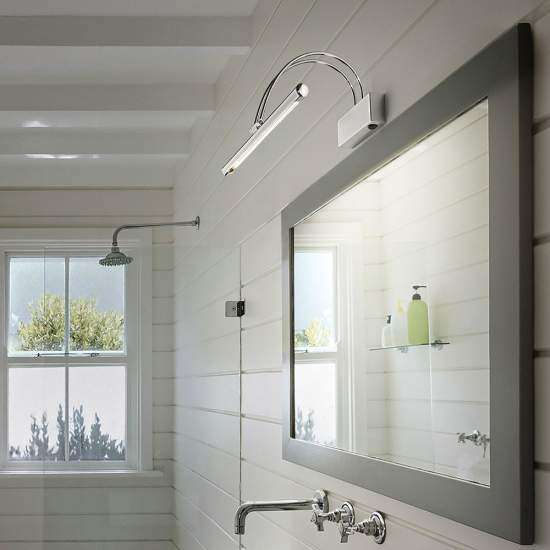 Applique Contemporanea Bow Metallo Cromo Led 4,5W Luce Calda 007045