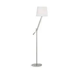 Piantana Moderna Regol Metallo Bianco 1 Luce E27