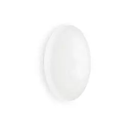 Plafoniera Moderna Glory Vetro Bianco 5 Luci E27 D60Cm