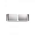 Applique Contemporanea Clip Metallo Cromo 2 Luci E27 031361