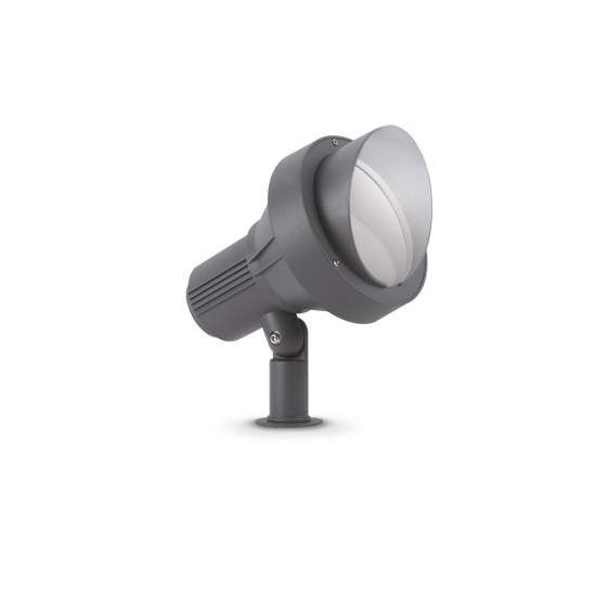 Piantana Moderna Da Esterno Terra Alluminio Antracite 1 Luce E27 033044