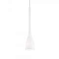 Sospensione Moderna Flut Vetro Bianco 1 Luce E27 Big 035666