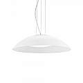 Sospensione Moderna Lena Vetro Bianco 3 Luci E27 D64Cm 035727