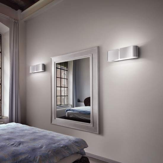 Applique Contemporanea Clip Metallo Cromo 2 Luci G9 3W 3000K Luce Calda 049229