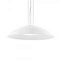 Sospensione Moderna Lena Vetro Bianco 3 Luci E27 D74Cm 052786