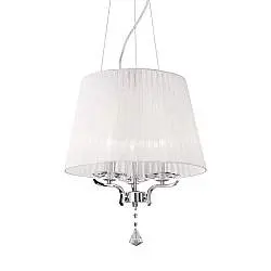 Lampadario Classico Pegaso Metallo Bianco 3 Luci E14