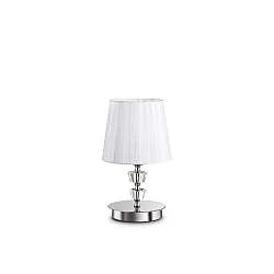 Lampade Da Scrivania - Ufficio Classica Pegaso Metallo Bianco 1 Luce E14 Small